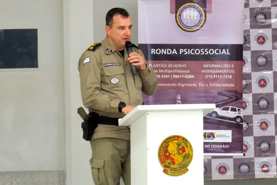 PMBA promove parada geral em Teixeira de Freitas com foco na saúde mental