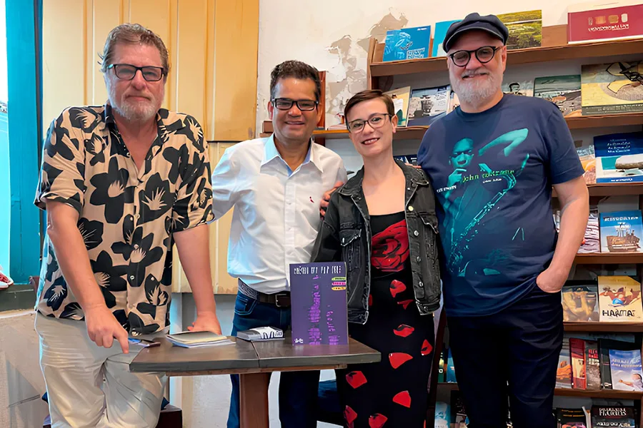 Almir Zarfeg recebe prêmio literário e lança livro de aldravias na Flip 2025