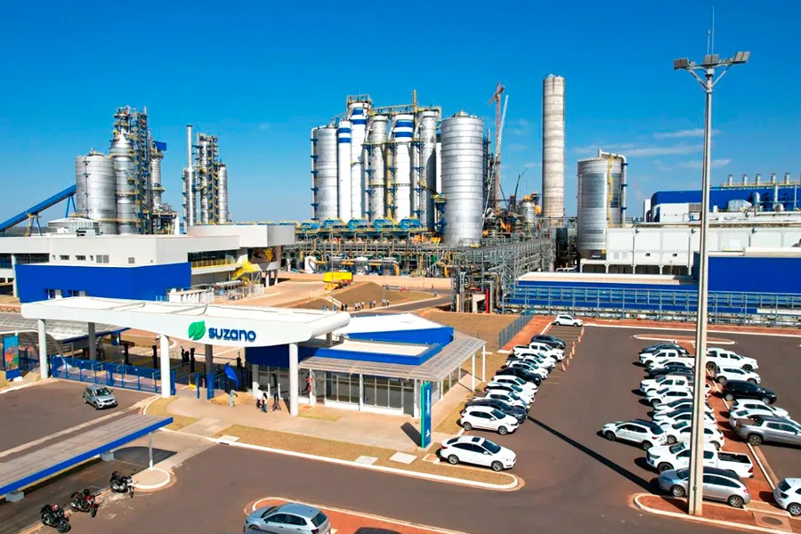 Nova fábrica de celulose impulsiona vendas e receita da Suzano no segundo trimestre