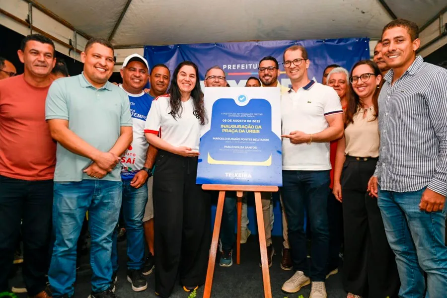 Prefeito Marcelo Belitardo inaugura Praça da Urbis I e recupera área abandonada