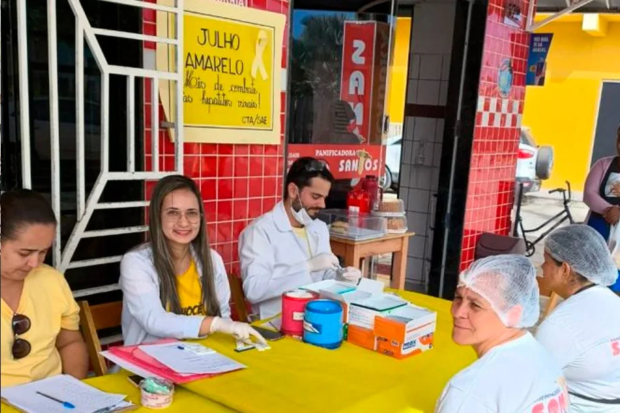 Mucuri encerra Julho Amarelo com mais de 750 testes rápidos realizados
