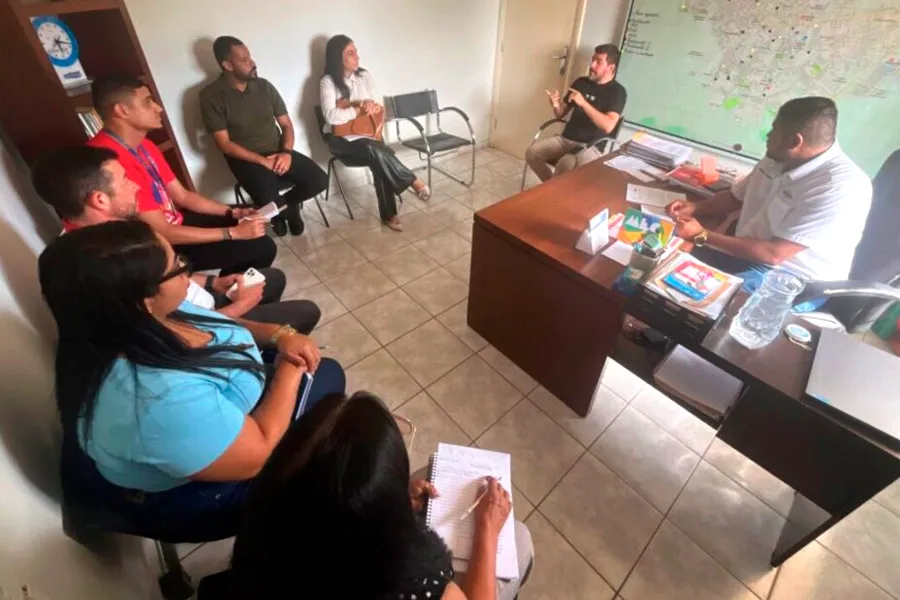 Secretaria de Educação recebe NTE 07 em diálogo sobre a Busca Ativa Escolar