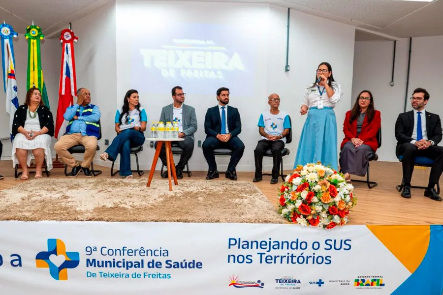 Teixeira de Freitas realiza 9ª Conferência Municipal de Saúde