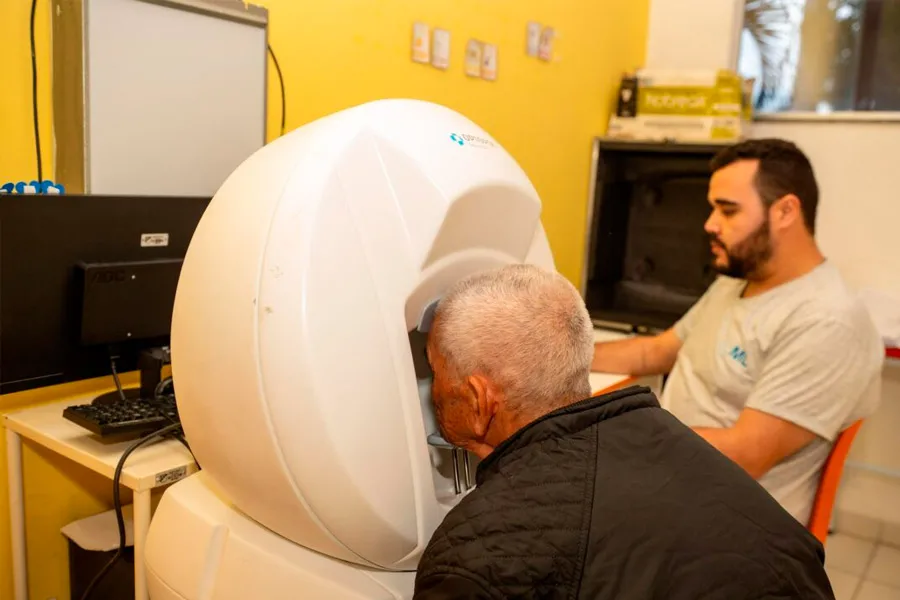 Mutirão do Glaucoma atende quase 800 pacientes em Teixeira de Freitas