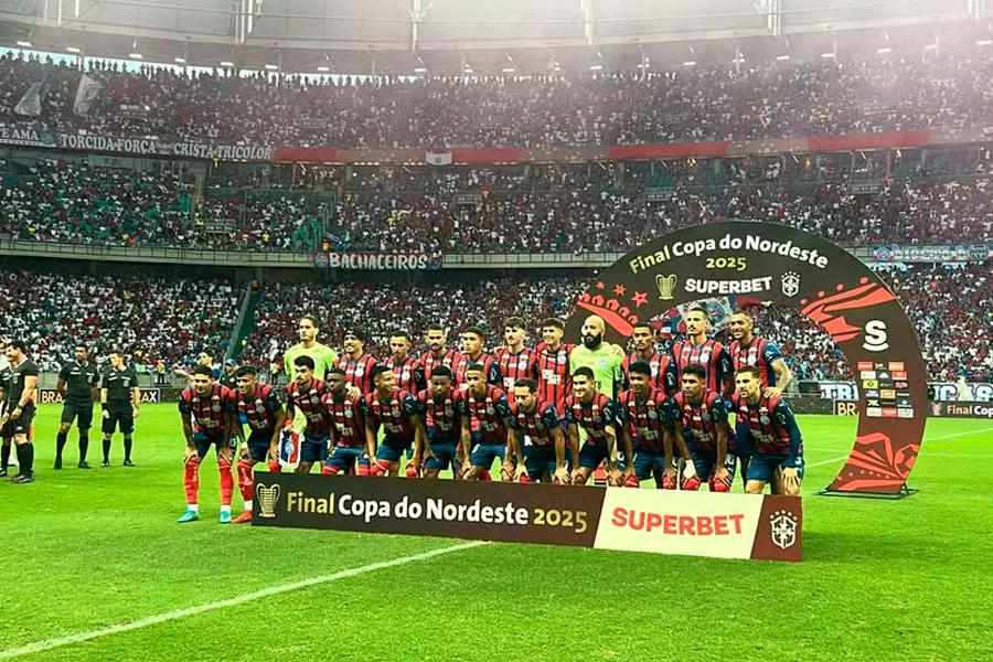 Bahia atropela o Confiança, confirma favoritismo e conquista o penta da Copa do Nordeste