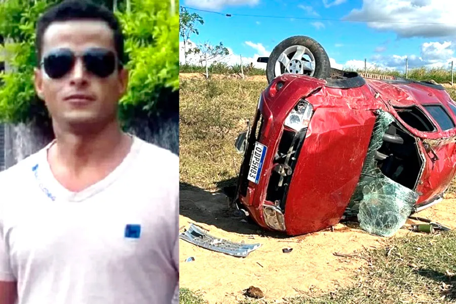 Acidente fatal: Pneu se solta, motorista perde o controle e morre na BA-290