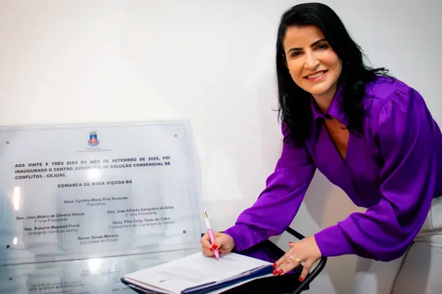 Nova Viçosa inaugura Ponto de Inclusão Digital e CEJUSC, pioneiros no Extremo Sul da Bahia
