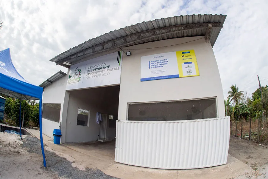 Nova farinheira sustentável beneficia produtores rurais da Comunidade Cimental Nova farinheira sustentável beneficia produtores rurais da Comunidade Cimental