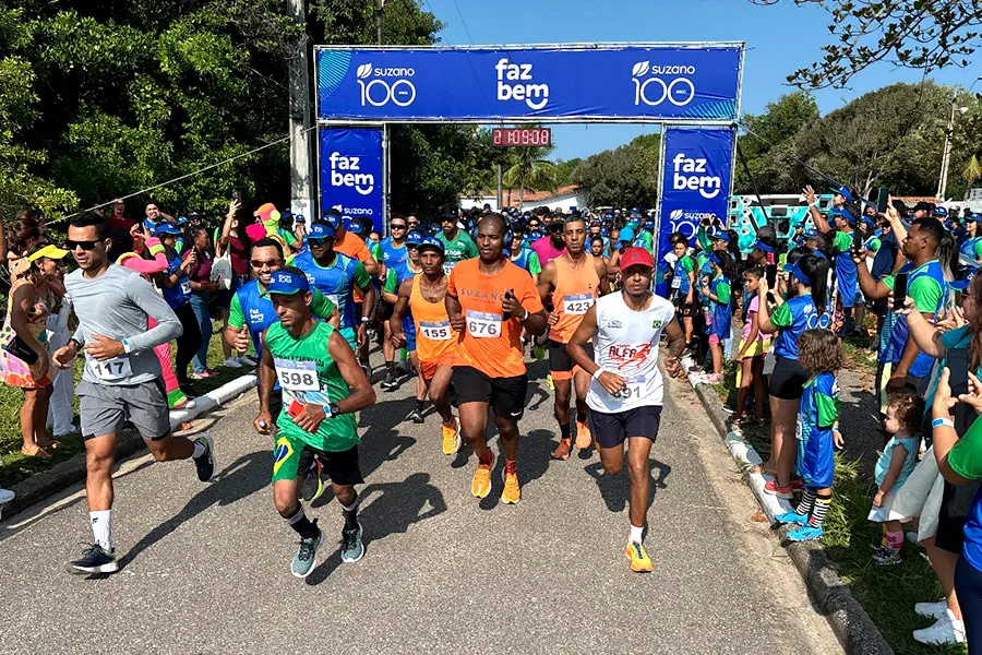 Inscrições abertas para a 5ª Corrida e Caminhada Suzano Faz Bem em Mucuri 