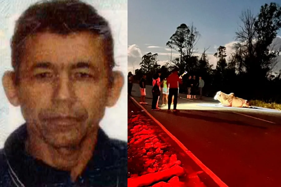 Motociclista morre e passageira fica grave após colisão com animal na pista
