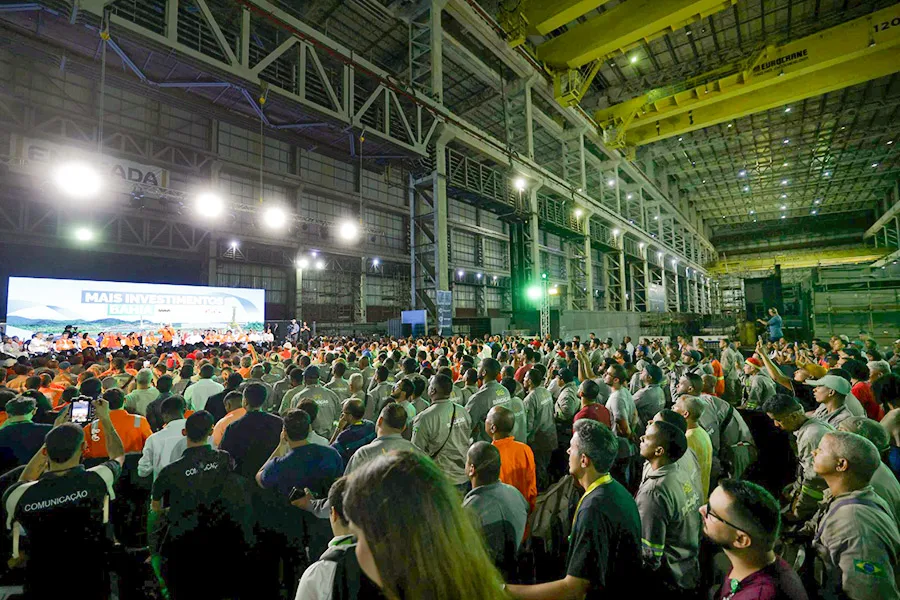 Em Maragogipe, Jerônimo e Lula concretizam retomada de investimentos na indústria naval e energética da Bahia Em Maragogipe, Jerônimo e Lula concretizam retomada de investimentos na indústria naval e energética da Bahia