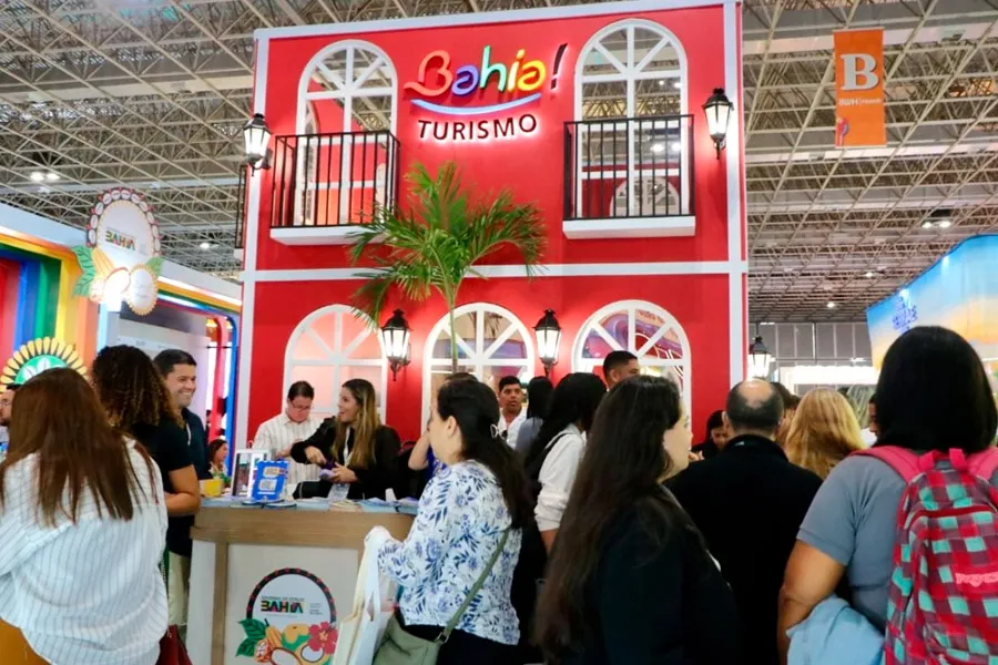 Trade e destinos turísticos baianos exaltam parceria com a Setur-BA na Abav Expo