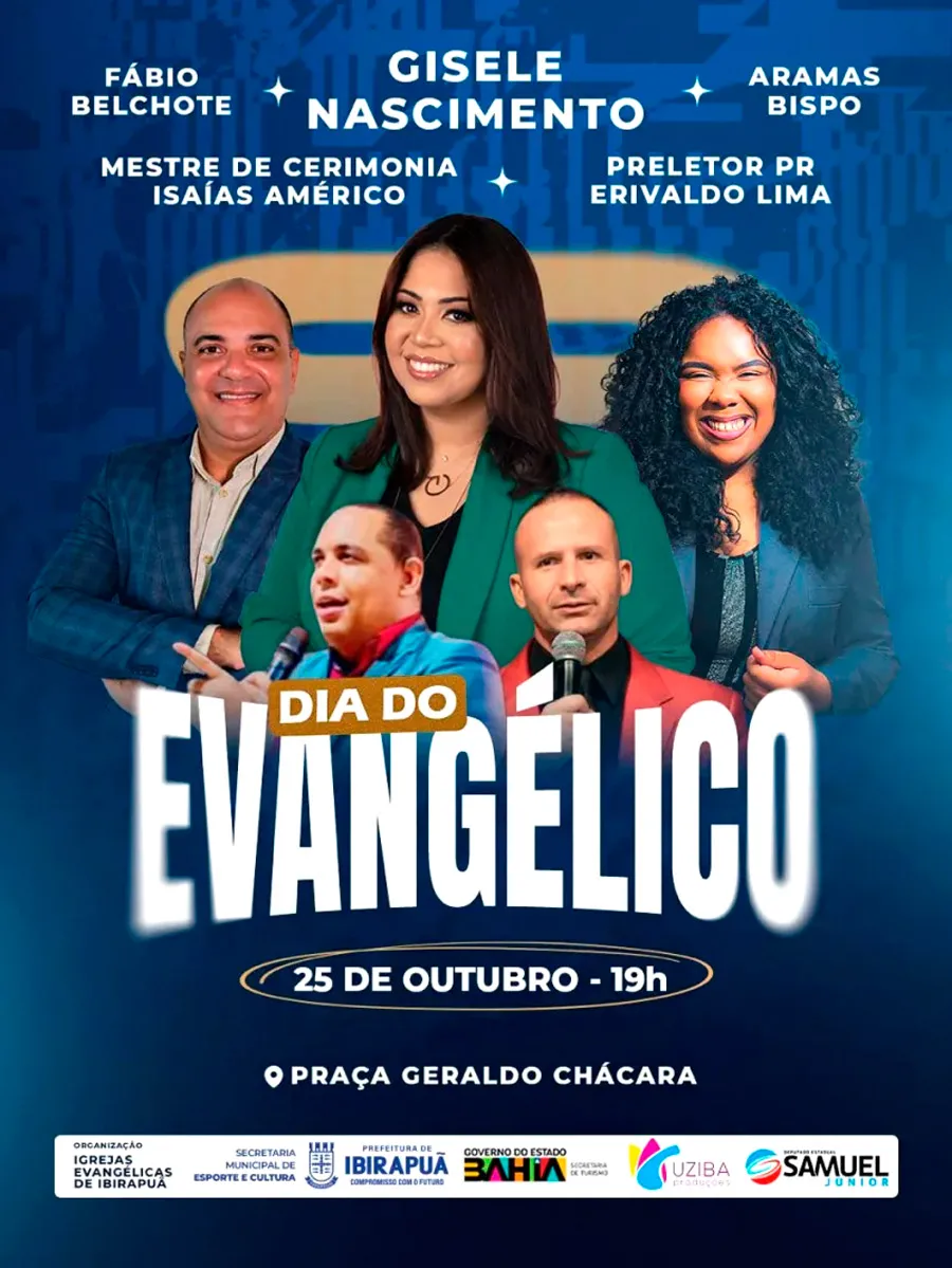 Ibirapuã celebra o Dia do Evangélico com grande noite de louvor e adoração