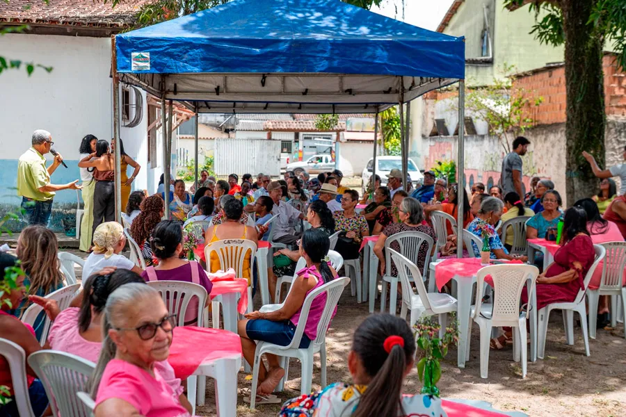 CRAS realiza evento em homenagem ao Dia do Idoso e reforça papel de acolhimento e convivência