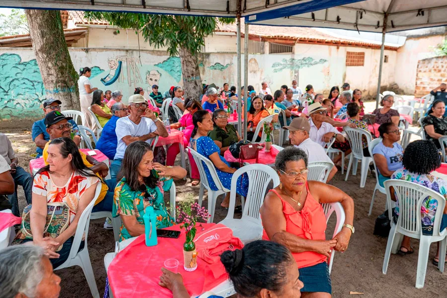 CRAS realiza evento em homenagem ao Dia do Idoso e reforça papel de acolhimento e convivência