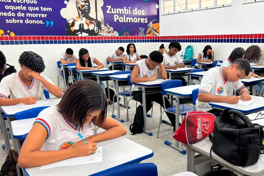 Escolas da rede estadual começam aplicação das provas do SAEB nesta segunda (20)