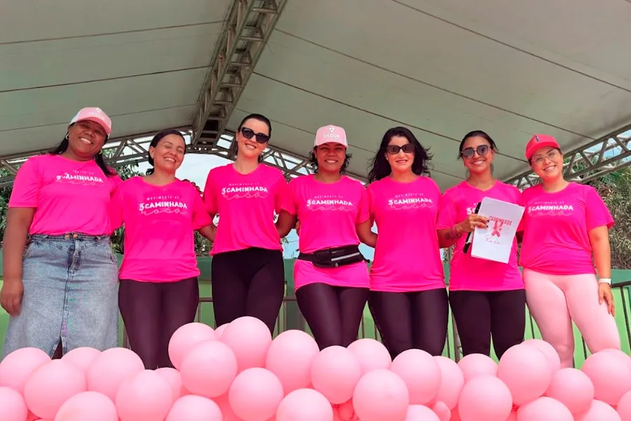 3ª Caminhada Rosa em Posto da Mata reforça prevenção ao câncer de mama com apoio da Prefeitura