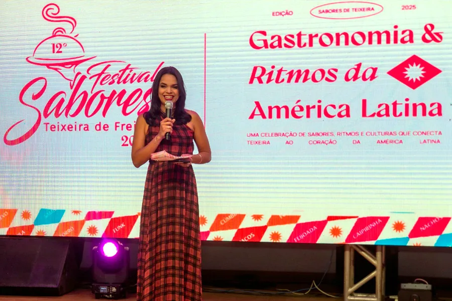 Evento de abertura do Festival Sabores de Teixeira 2025 celebra cultura e gastronomia
