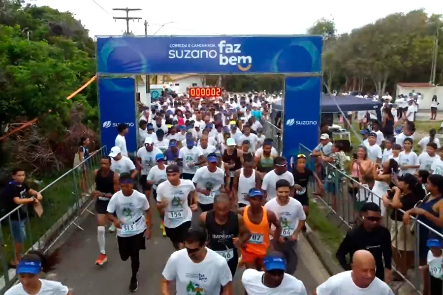 Corrida Suzano Faz Bem arrecada recursos para entidades de Mucuri e Alcobaça