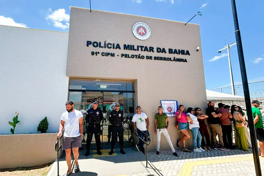 Novo Pelotão da PM de Serrolândia é inaugurado pelo Governo do Estado