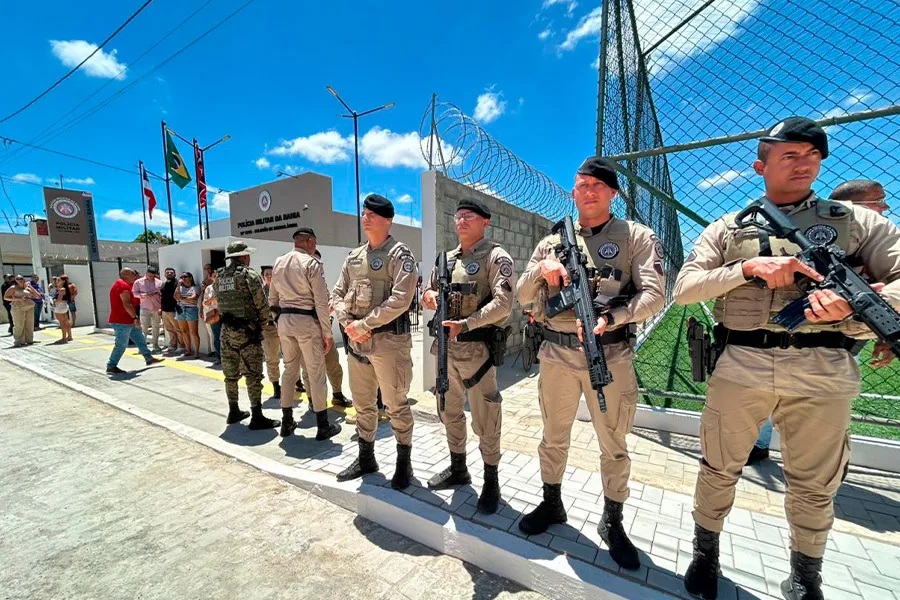 Novo Pelotão da PM de Serrolândia é inaugurado pelo Governo do Estado