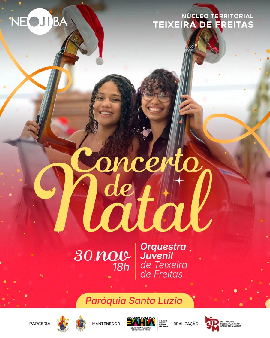 Orquestra Juvenil apresenta Concerto de Natal na Paróquia Santa Luzia