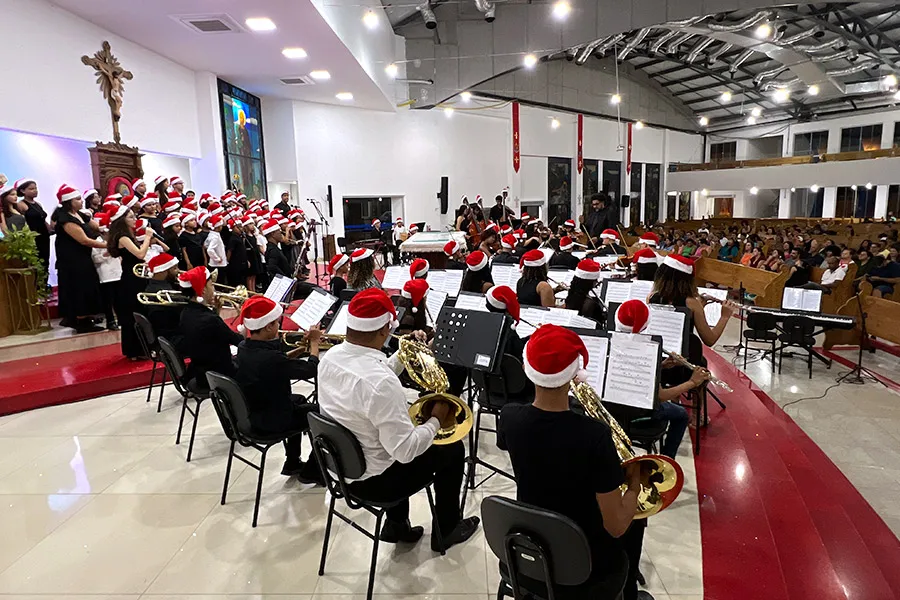 Orquestra Juvenil apresenta Concerto de Natal na Paróquia Santa Luzia