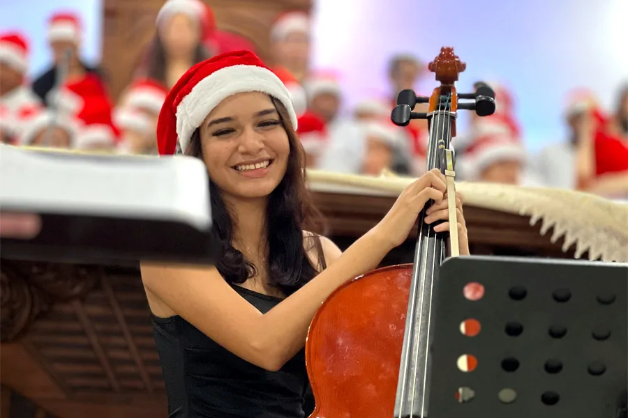 Orquestra Juvenil apresenta Concerto de Natal na Paróquia Santa Luzia