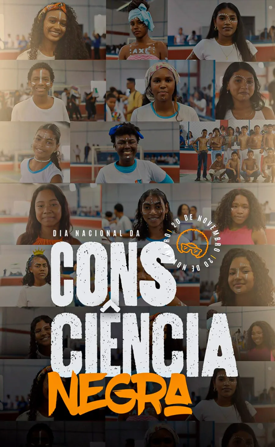 Nova Viçosa celebra o Dia da Consciência Negra com estudantes reafirmando a força da diversidade