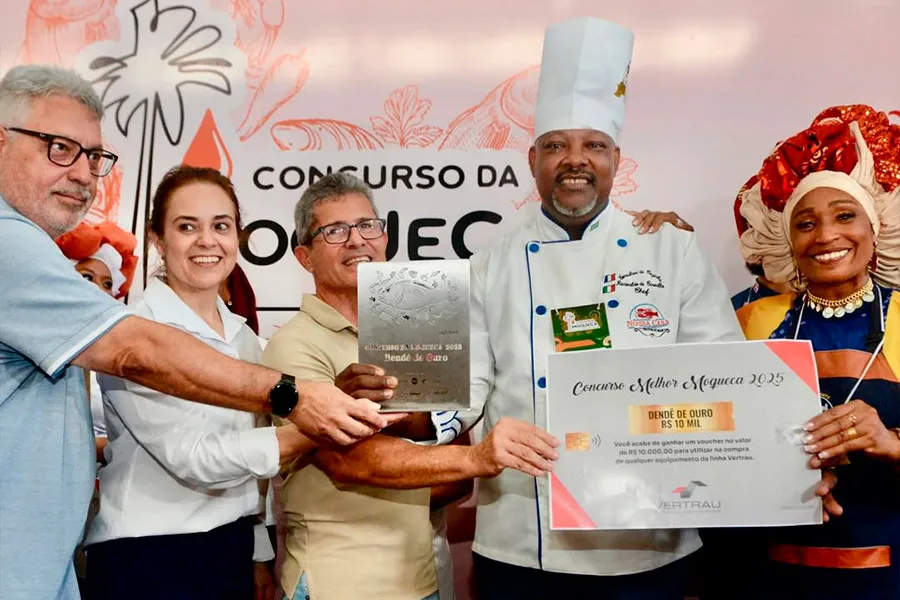 Receita da zona turística Vale do São Francisco vence Concurso da Moqueca 2025 Receita da zona turística Vale do São Francisco vence Concurso da Moqueca 2025