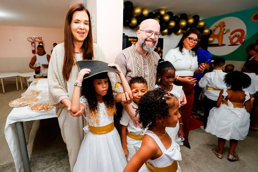 Café da manhã de Natal encerra ano letivo do programa Mais Infância