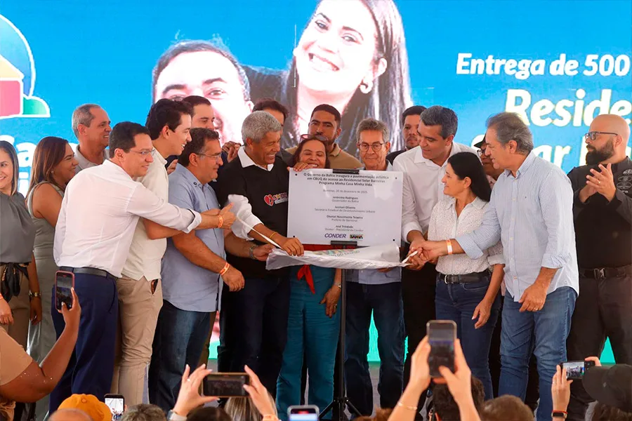 Em Barreiras, governador entrega 500 moradias do Minha Casa, Minha Vida e obras de pavimentação Em Barreiras, governador entrega 500 moradias do Minha Casa, Minha Vida e obras de pavimentação