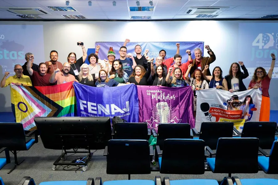 40º Congresso Nacional dos Jornalistas registra participação ativa de profissionais da Bahia 40º Congresso Nacional dos Jornalistas registra participação ativa de profissionais da Bahia