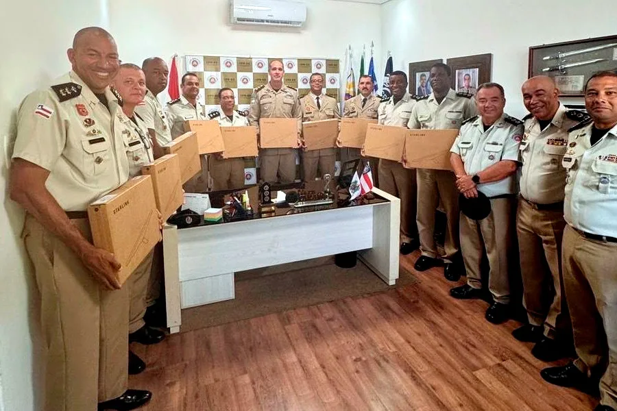 CPR-ES entrega antenas Starlink às unidades operacionais do Extremo Sul