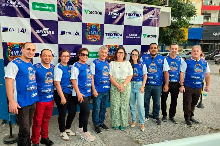 CDL Teixeira de Freitas realiza sorteio da Campanha Natal Premiado 2025