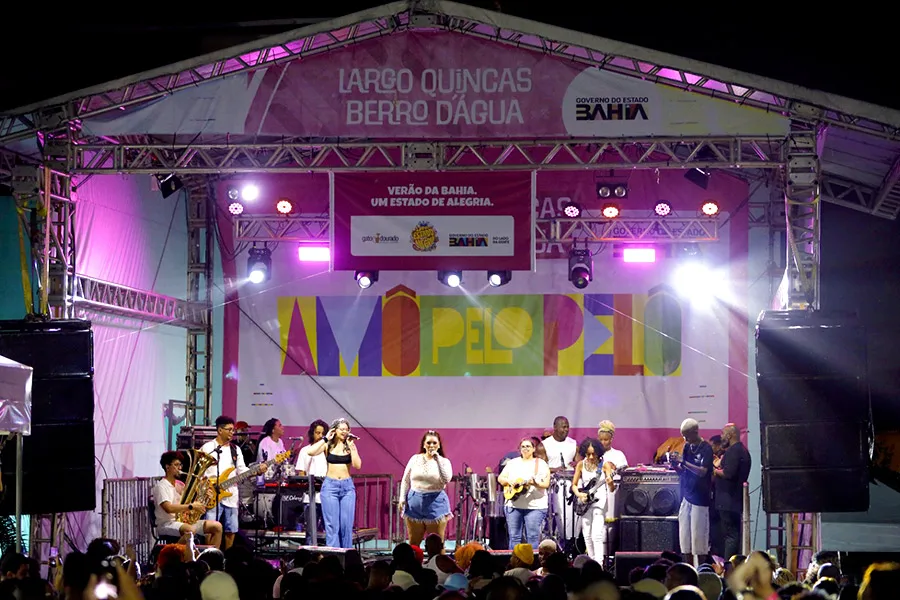 Governo do Estado leva música, arte e diversidade ao Pelourinho com o projeto Verão na Bahia
