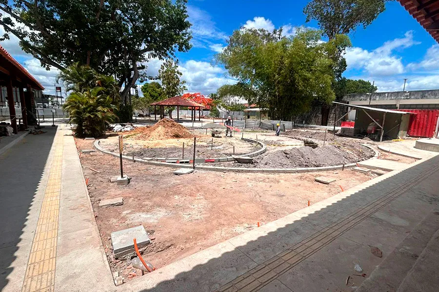 Obras no Centro de Cultura Amélio Amorim chegam a 70% e resgatam memória afetiva de Feira de Santana