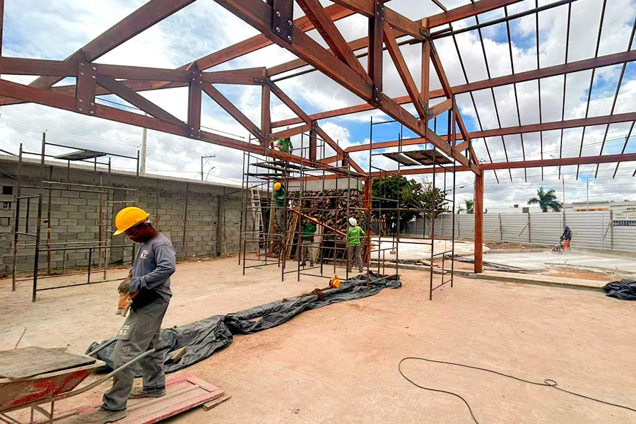 Obras no Centro de Cultura Amélio Amorim chegam a 70% e resgatam memória afetiva de Feira de Santana