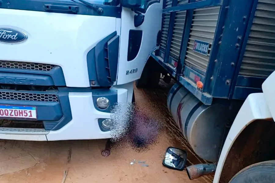 Caminhoneiro fica prensado entre dois veículos e morre no desvio da Veracel
