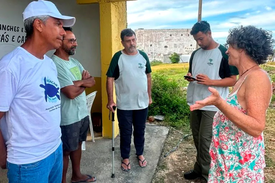 Mucuri fortalece parceria com Centro TAMAR para proteção das tartarugas marinhas