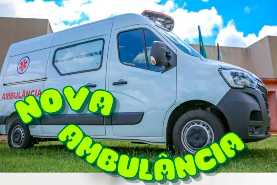 Itanhém recebe nova ambulância e fortalece atendimento à saúde da população