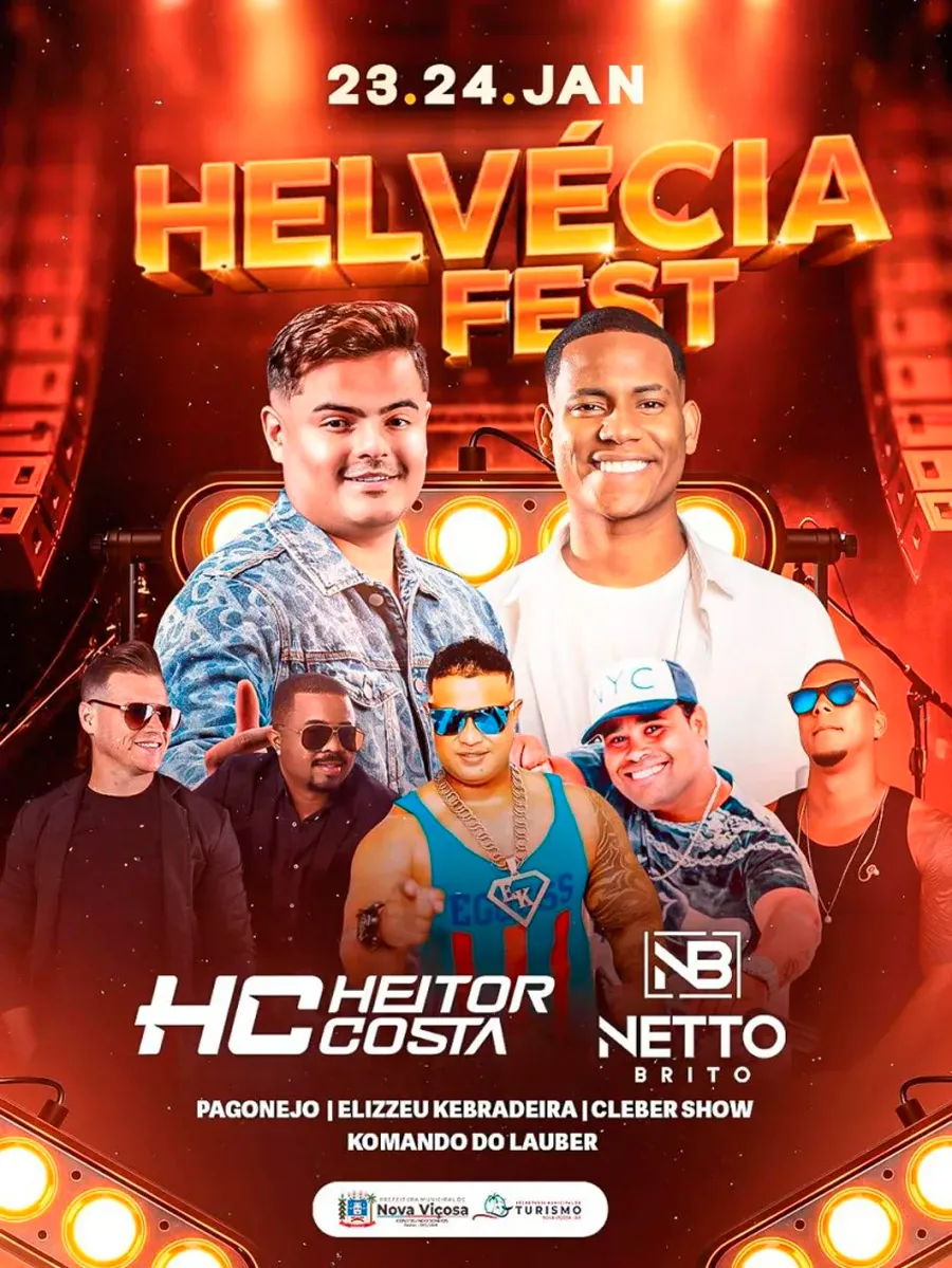 Helvécia Fest 2026 promete dois dias de música, vibe boa e muita animação