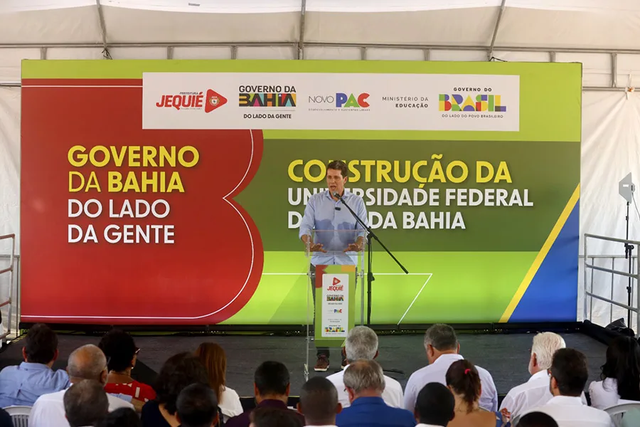Jequié recebe ordens de serviço para construção de campus da UFSB e Arena Brasil Jequié recebe ordens de serviço para construção de campus da UFSB e Arena Brasil