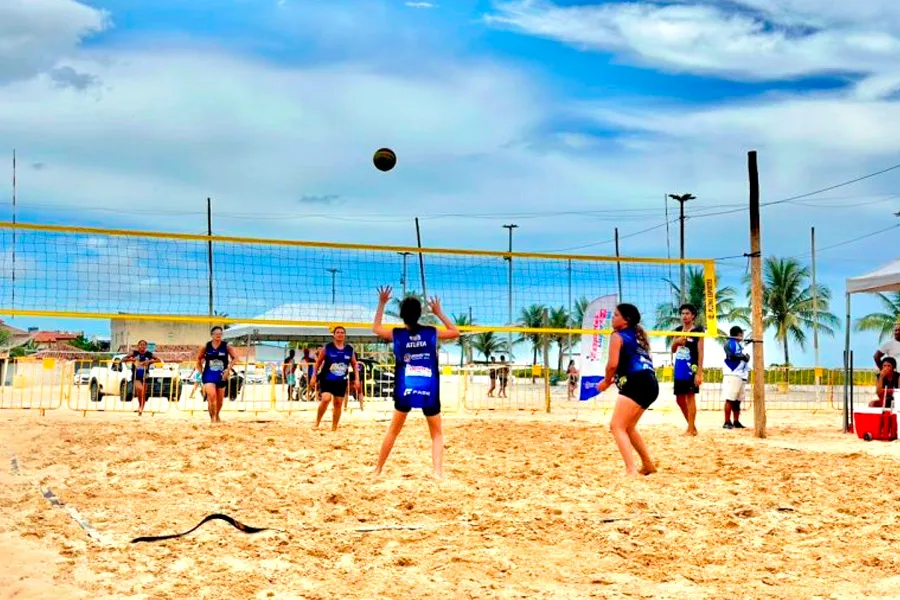 Mucuri inicia as programações do Verão Esportivo 2026 no vôlei de praia
