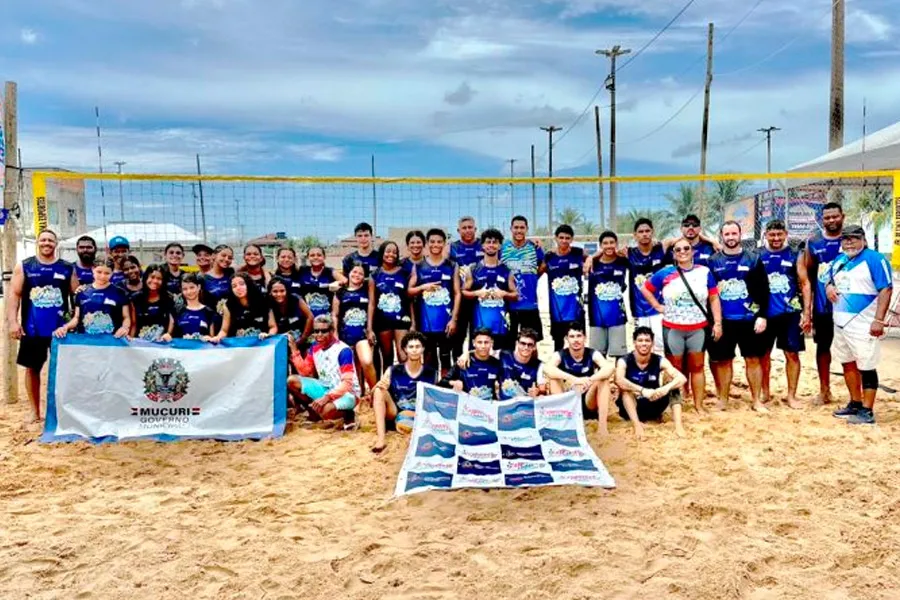 Mucuri inicia as programações do Verão Esportivo 2026 no vôlei de praia