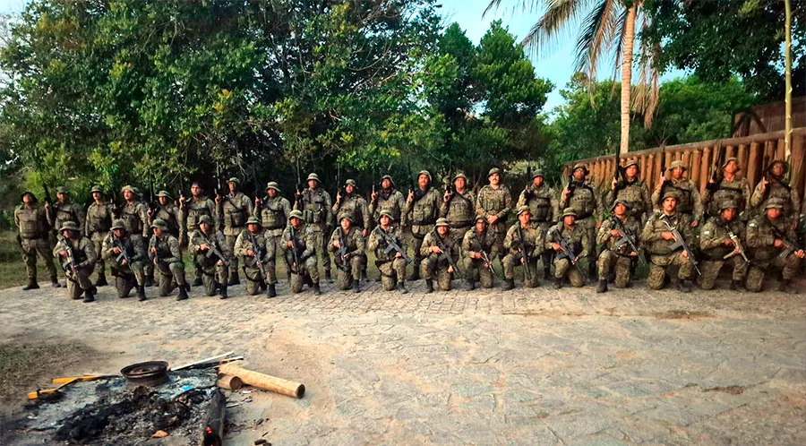 Forças de segurança retomam controle de fazendas invadidas na Barra do Cahy 