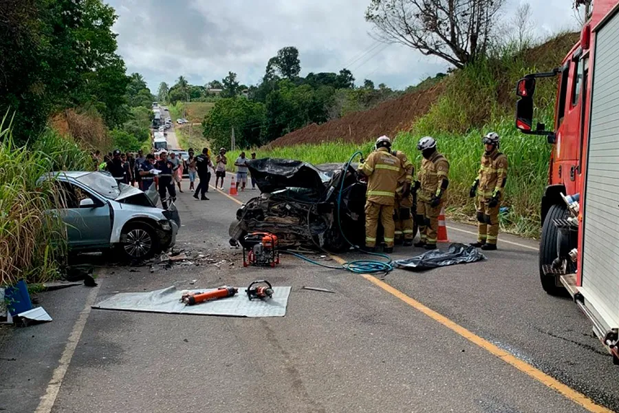 Acidente na BA-486 deixa duas vítimas fatais em Guarani, município de Prado