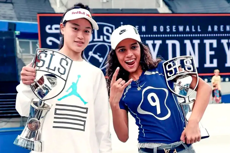 Rayssa Leal vence primeira etapa do circuito mundial de skate
