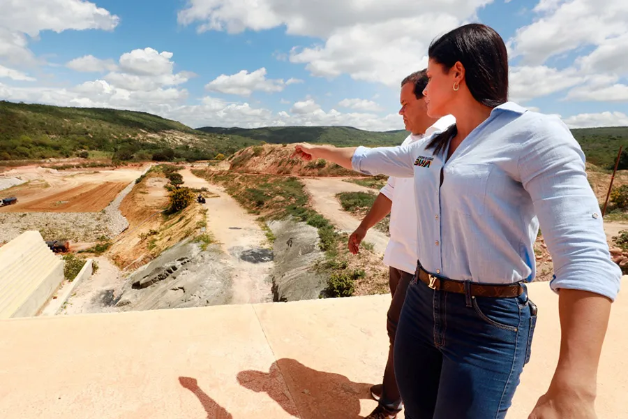 Com obra da Barragem de Baraúnas na reta final, Governo do Estado reforça segurança hídrica na Chapada Diamantina