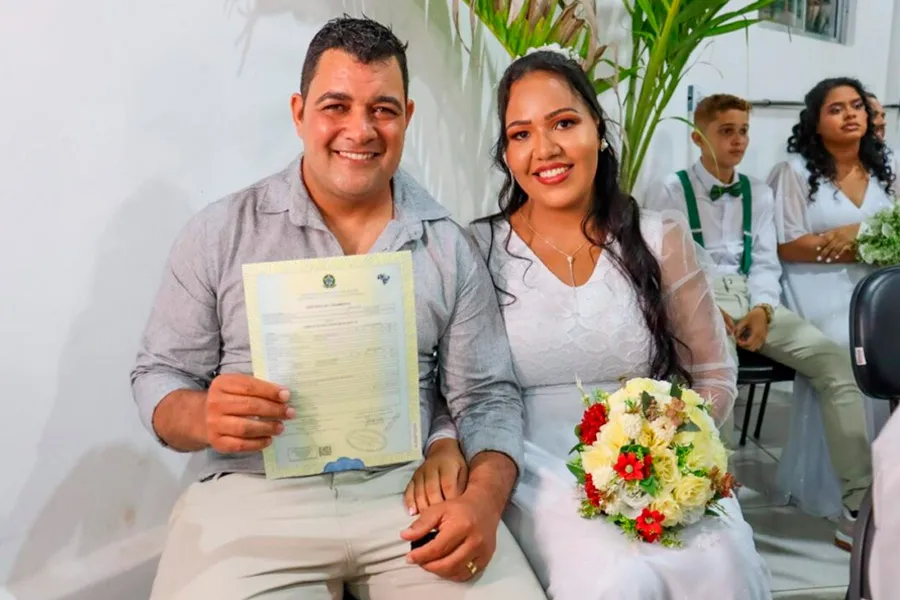 Estão abertas as inscrições para o Casamento Comunitário 2026